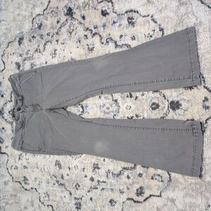 American Eagle Kick Boot Jeans Women’s 6 Short Gray Stretch Bootcut Denim